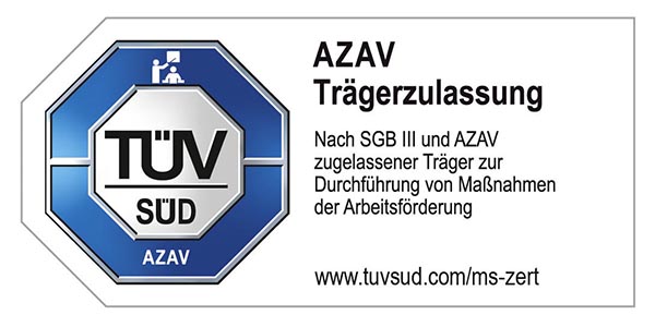 Unsere Filiale in Essen Borbeck ist nach AZAV Zertifiziert